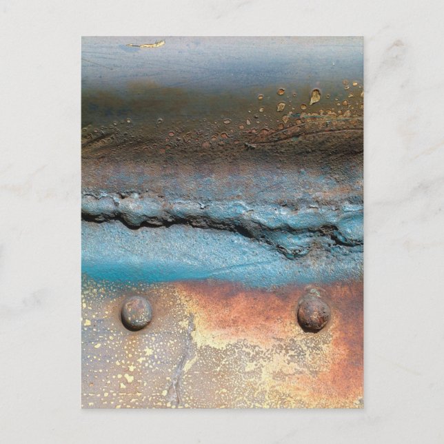 Oxidised Metal Postcard (Front)