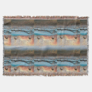 Oxidised Metal Throw Blanket