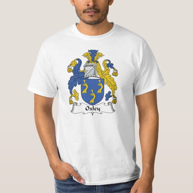 Oxley Family Crest T-Shirt (Front)