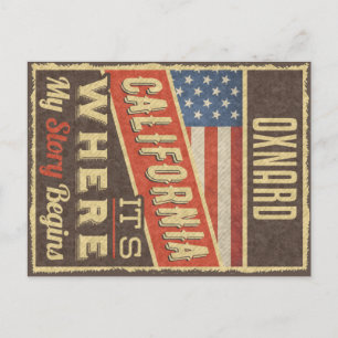 Oxnard California Postcard