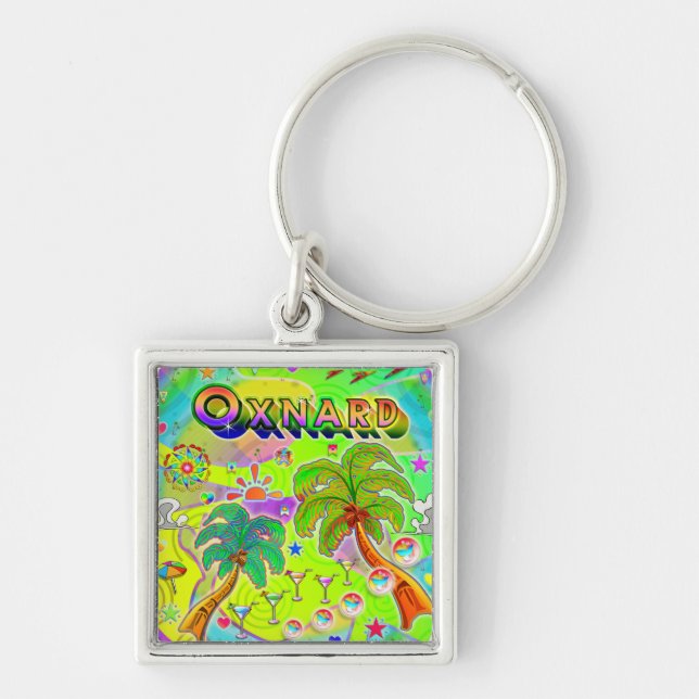 Oxnard Mind Focus Keychain (Front)