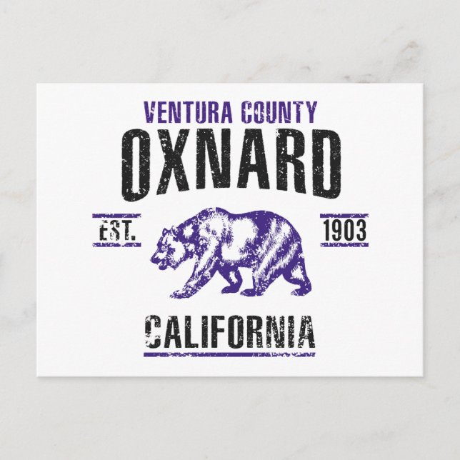 Oxnard Postcard (Front)