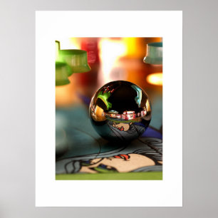 OXO ball pinball poster