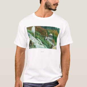 Oxone Falls and Spring ViewShasta Springs, CA T-Shirt