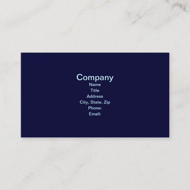 Oxygen Bar Business Card (Front)