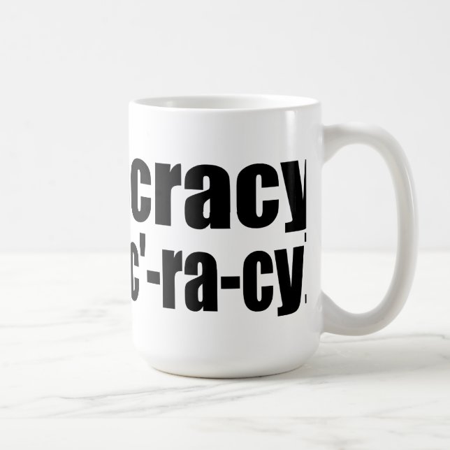 Oxygentees Ineptocracy Coffee Mug (Right)