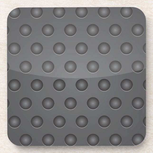 Oxygentees Rubber Mat Cork Coaster (Front)