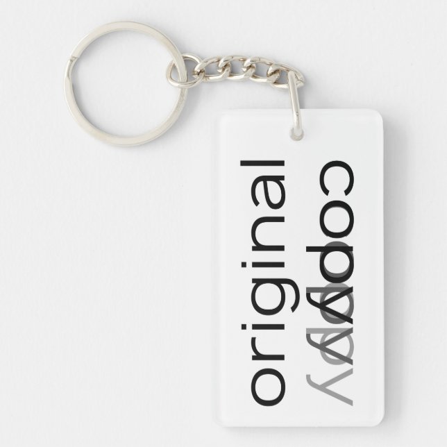 Oxymoron - Original Copy Keychain (Front)