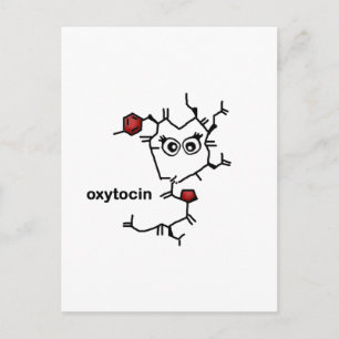 Oxytocin Postcard