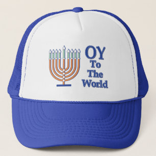 Oy to the World - Trucker Hat