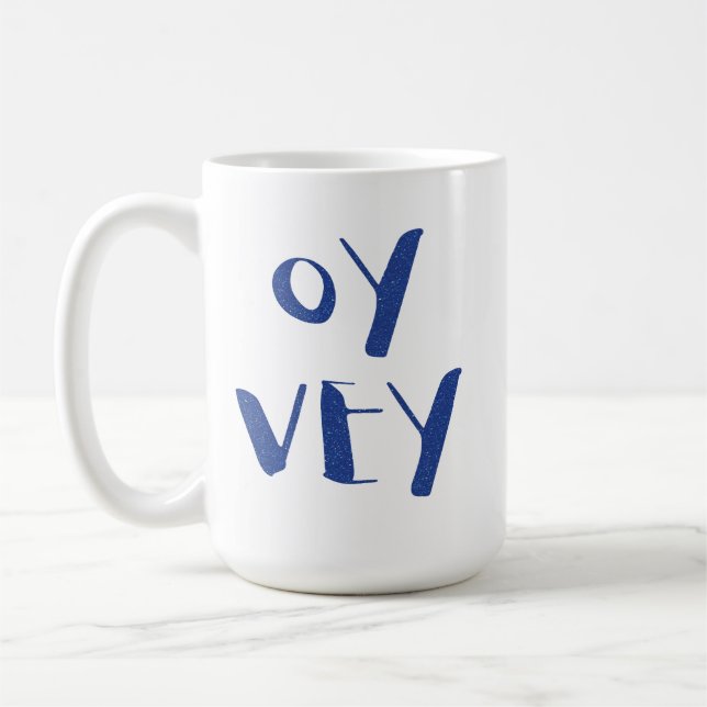 OY VEY! COFFEE MUG (Left)