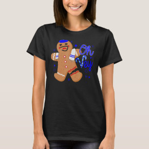 Oy Vey Happy Hanukkah Bake Baking Squad Crew Chanu T-Shirt