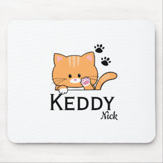 Oyen the cute cat (personalise name) mouse pad