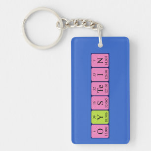 Øystein periodic table name keyring