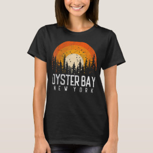 Oyster Bay New York NY Retro Vintage 70s 80s 90s T-Shirt
