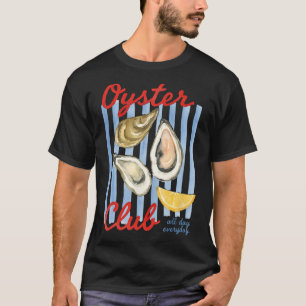Oyster Club Oyster Summer Vacation Holiday Vintage T-Shirt