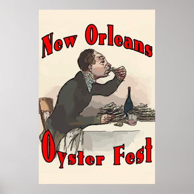 Oyster Festival, New Orleans, LA Poster (Front)