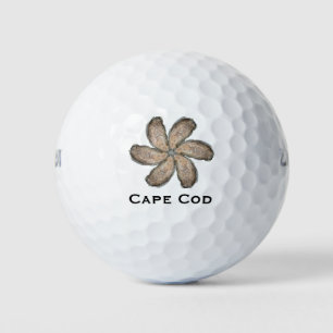 Oyster Flower Golf Ball - Design D