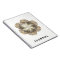 Oyster Flower Notebook - Design B White