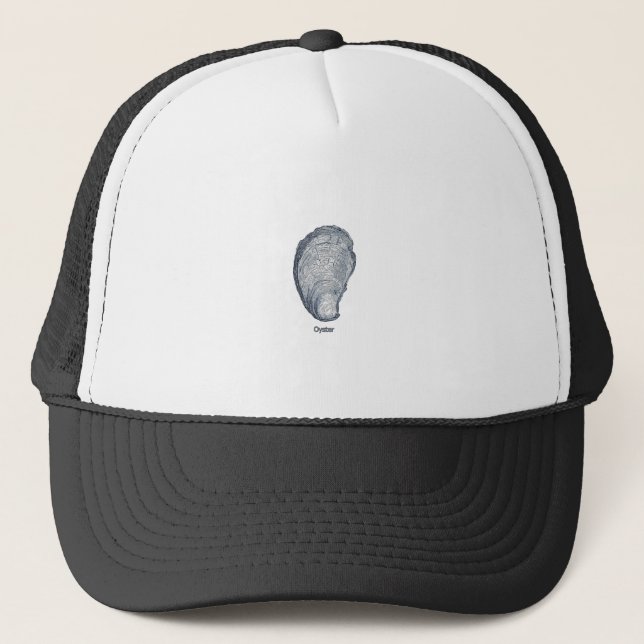 Oyster Logo Trucker Hat (Front)