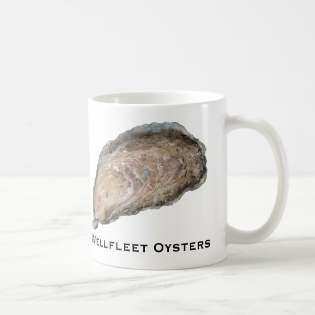 Oyster Mug - Designs A & D (Right)