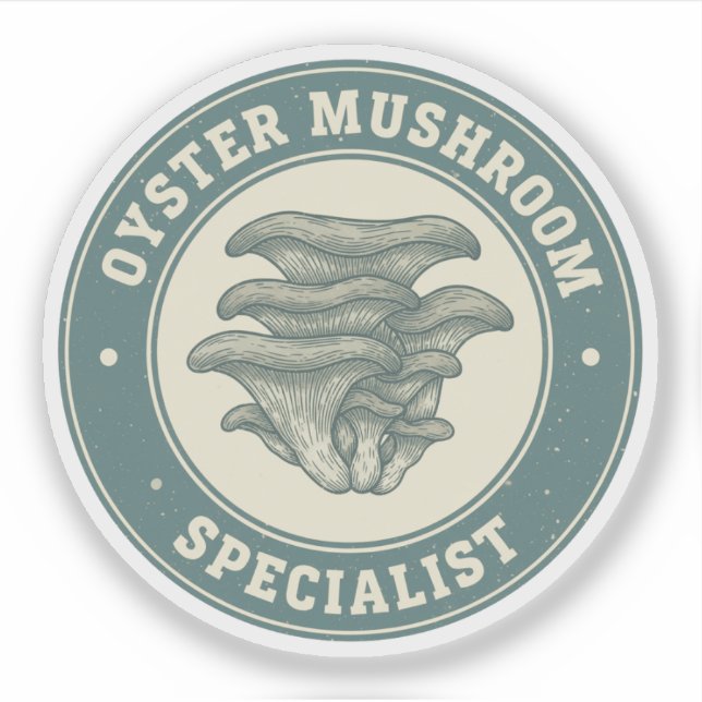 Oyster Mushroom Specialist Hunter Design (Front)