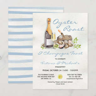 Oyster Roast Bake Party Invitation