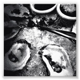 Oyster Season Photo Print