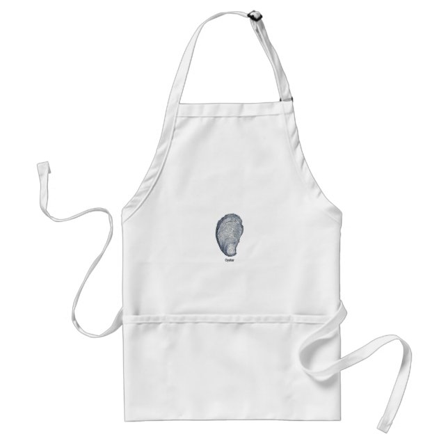 Oyster Shell Logo Standard Apron (Front)