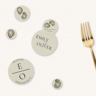 Oyster Shells Wedding Confetti