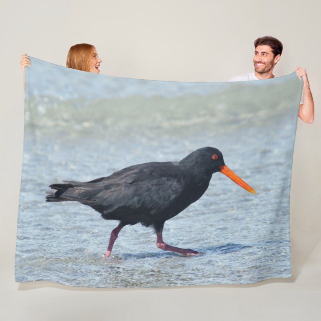 OYSTERCATCHER FLEECE BLANKET (In Situ)