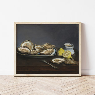 Oysters   Édouard Manet Poster
