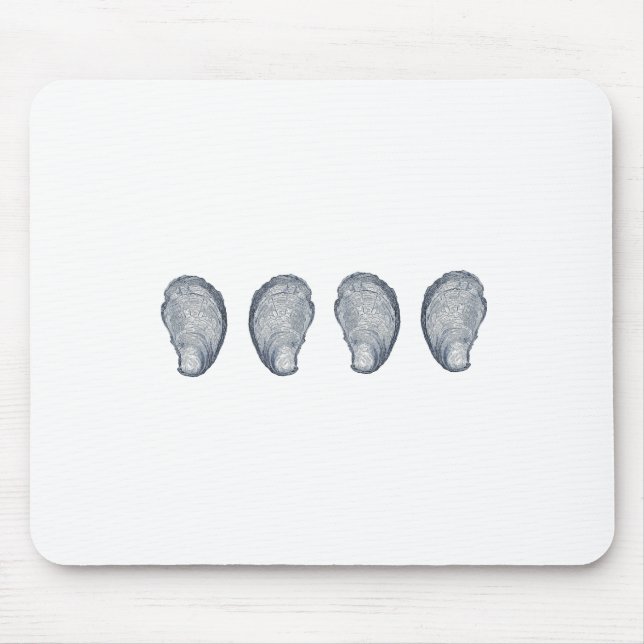 Oysters Logo Mouse Pad (Front)
