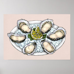 Oysters Poster
