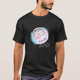 Oysterville In My Soul Feather Love WA Native Resi T-Shirt