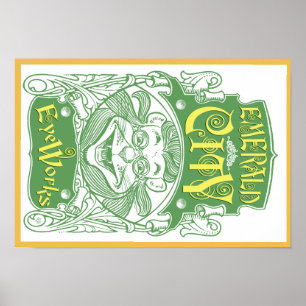 Oz Emerald City Eyeworks poster
