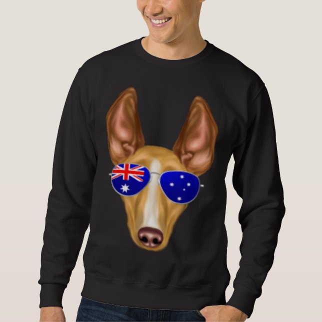 OZ Flag Cirnechi dellu2019Etna Dog Australia Pocke Sweatshirt (Front)