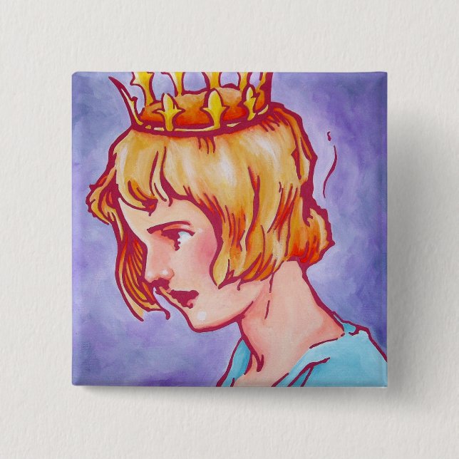 Oz Pinback - Dorothy 15 Cm Square Badge (Front)