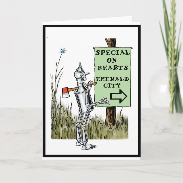 Oz - Tin Man Card (Front)