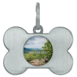 Ozark National Forest Cliff View Pet ID Tag