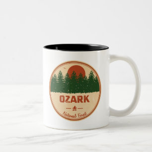Ozark National Forest Two-Tone Coffee Mug