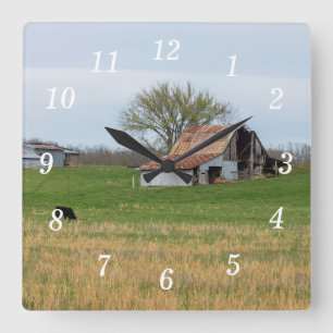 Ozark Old Farm Wall Clock