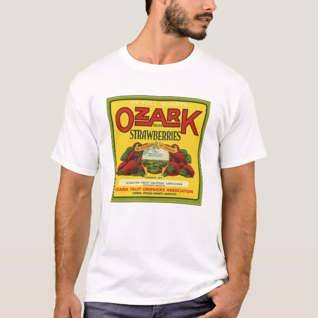 Ozark Strawberries T-Shirt (Front)