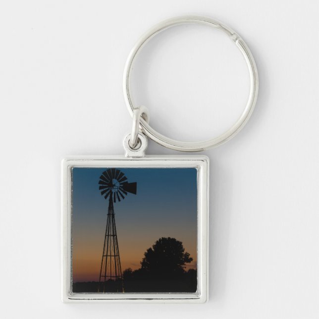 Ozark Sunset Windmill Key Ring (Front)