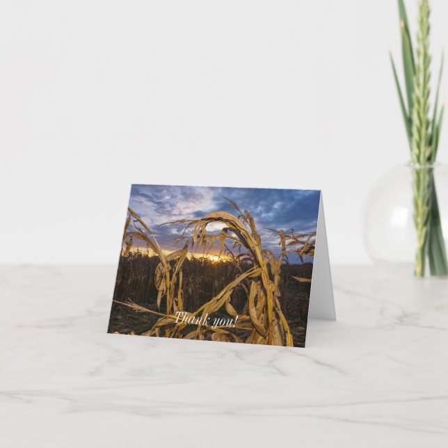 Ozarks Harvest Thank You Card (Front)