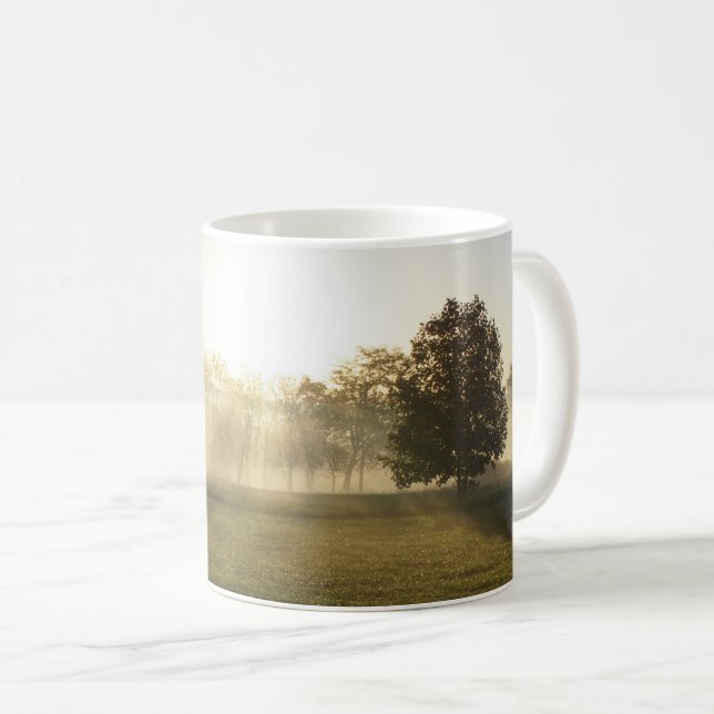 Ozarks Morning Fog Coffee Mug (Front Right)