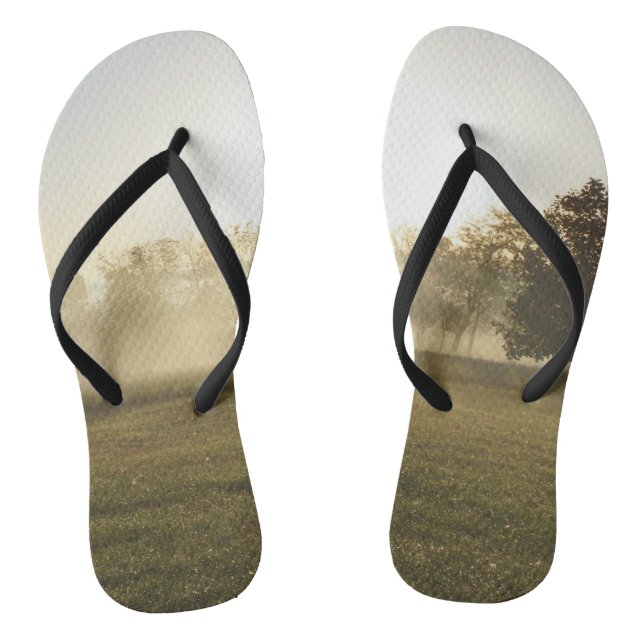 Ozarks Morning Fog Thongs (Footbed)