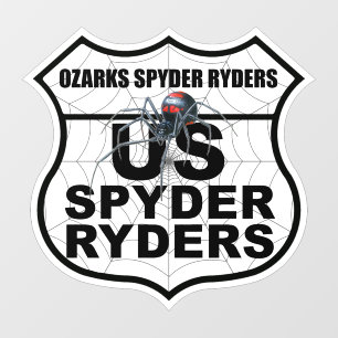 Ozarks Spyder Ryders Chapter - Decal Chapter Logo