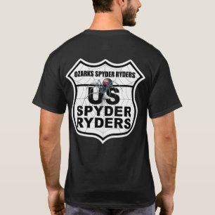 Ozarks Spyder Ryders Chapter - Logo 2Sided Pocket T-Shirt