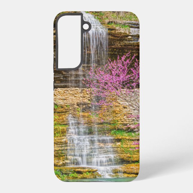 Ozarks Waterfall Spring Bluff Samsung Case (Back)